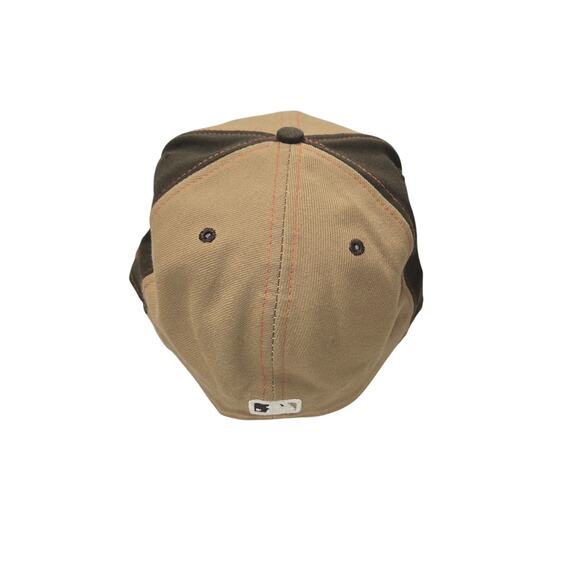 New Era 59FIFTY Seattle Mariners 7 1/2 Throwback TBTC Hat Brown Tan Compass Logo - Picture 4 of 10